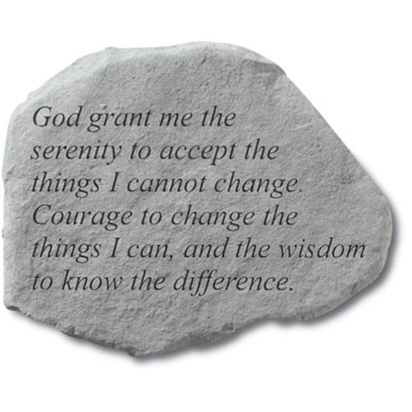 Kay Berry - Inc. God Grant Me The Serenity - Memorial - 15.5 Inches x 11.5 Inches KA313456